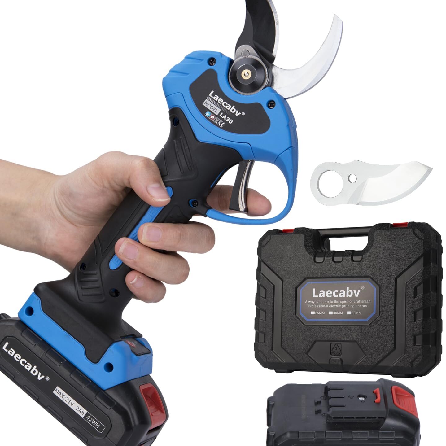 Laecabv Tijeras podar electrica profesional (LA30)